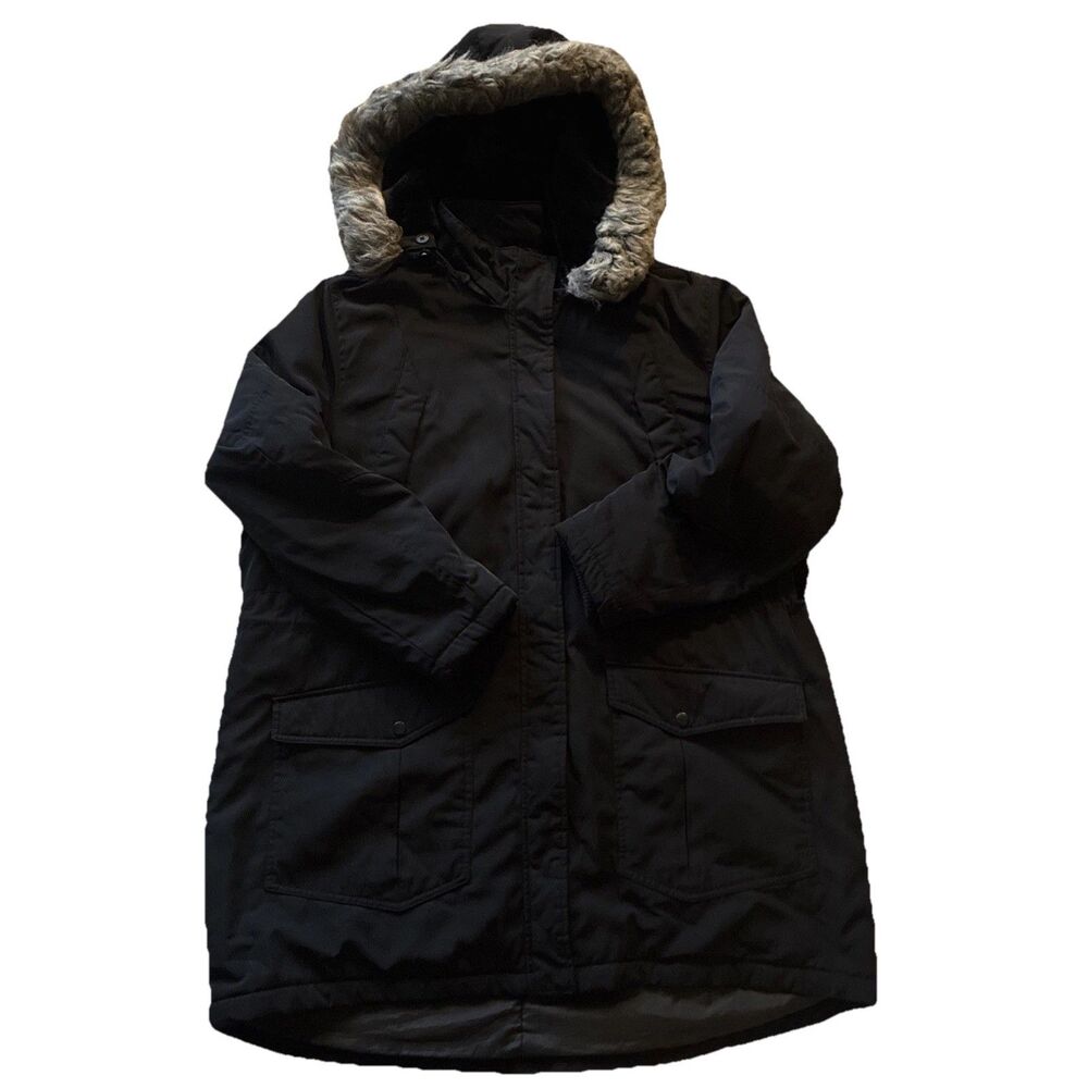 Ava & Viv Women’s 2X Water-Resistant Insulated Hooded Winter Jacket Coat